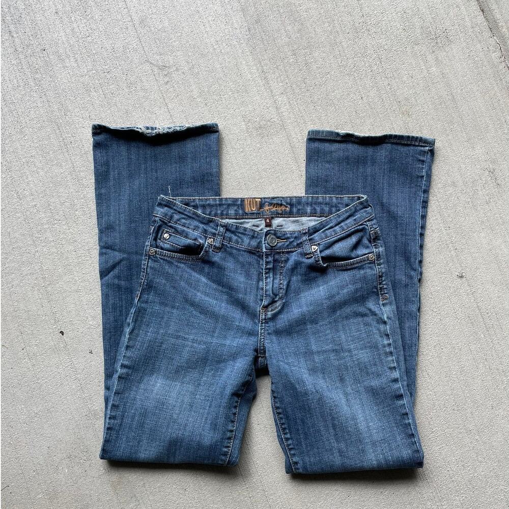 Y2K Mid Rise Flare Jeans | Early 2000s Bootcut Denim | Size 4